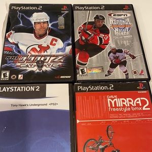 Assorted PlayStation 2 games